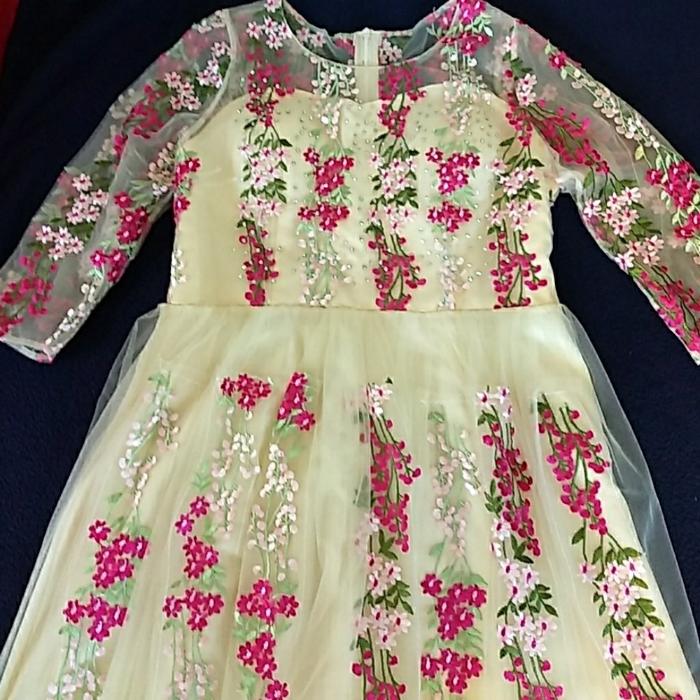 Formal flower dress